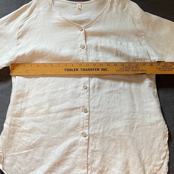 ❤️❤️❤️Grae Cove Button Down Linnen Shirt - Picture 8 of 8
